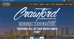Desktop Screenshot of crawfordcontracting.org